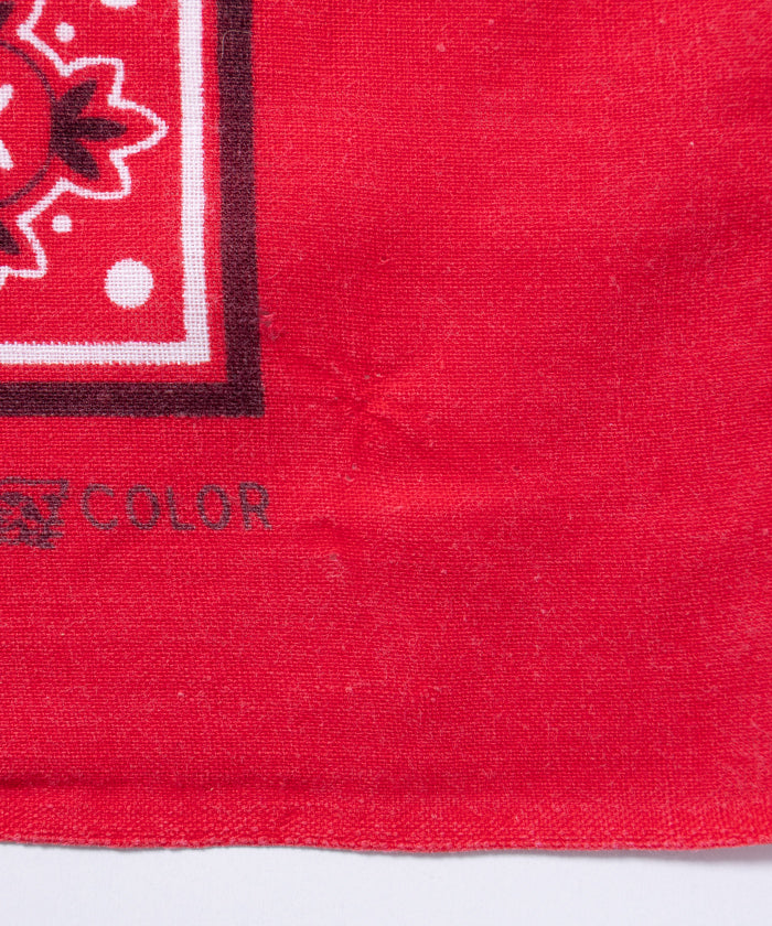 1950’s USA BANDANA WPL9939 TIGER BRAND - RED 4