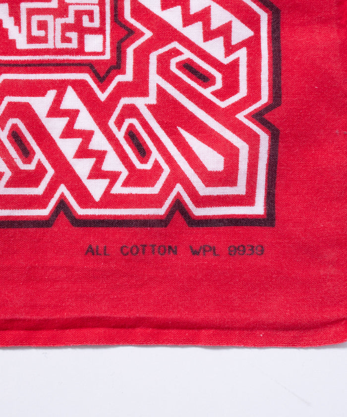 1950’s USA BANDANA WPL9939 TIGER BRAND - RED 5