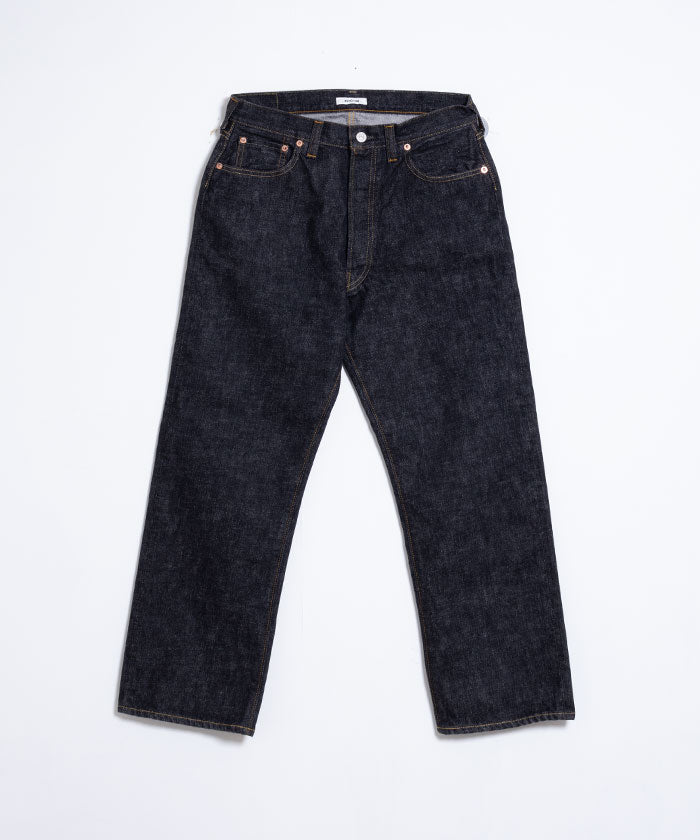 【INTÉRIM】1953XX SHUTTLE DENIM TROUSERS - BLACK / インテリム 1953XX シャトル デニム トラウザーズ 2024AW 新作 正規取扱店 神奈川 鎌倉 通販 オンラインショップ 服