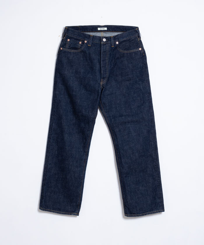 【INTÉRIM】1953XX SHUTTLE DENIM TROUSERS - NAVY / インテリム 1953XX シャトル デニム トラウザーズ 2024AW 新作 正規取扱店 神奈川 鎌倉 通販 オンラインショップ 服