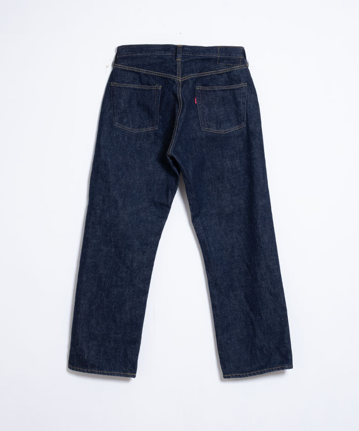 【INTÉRIM】1953XX SHUTTLE DENIM TROUSERS - NAVY / インテリム 1953XX シャトル デニム トラウザーズ 2024AW 新作 正規取扱店 神奈川 鎌倉 通販 オンラインショップ 服