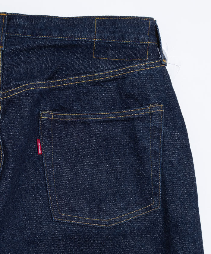 【INTÉRIM】1953XX SHUTTLE DENIM TROUSERS - NAVY / インテリム 1953XX シャトル デニム トラウザーズ 2024AW 新作 正規取扱店 神奈川 鎌倉 通販 オンラインショップ 服