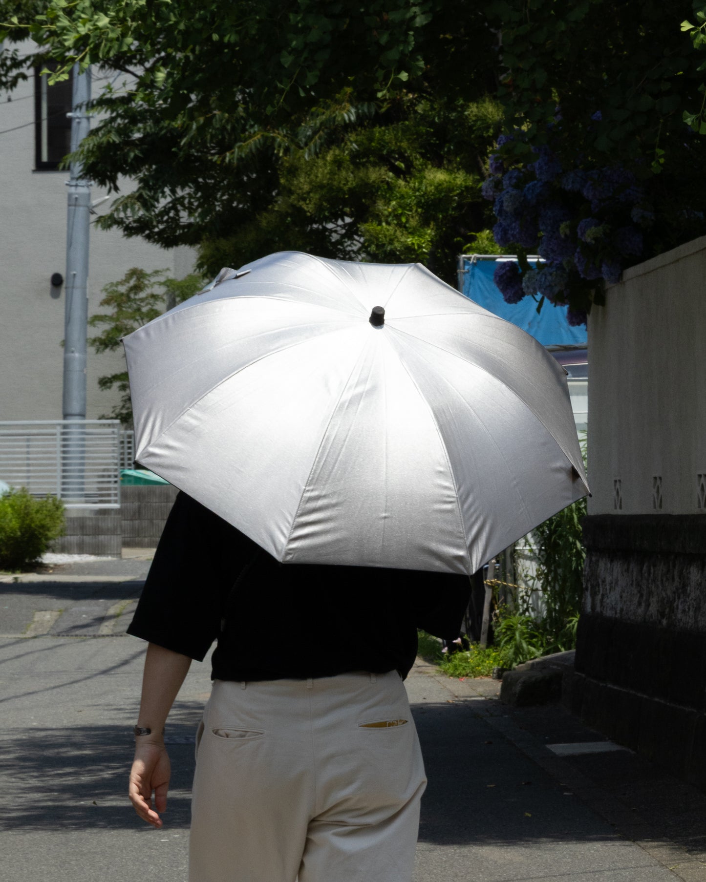 EuroSCHIRM SWING LITEFLEX UMBRELLA - SILVER UV - A'r139 Kamakura