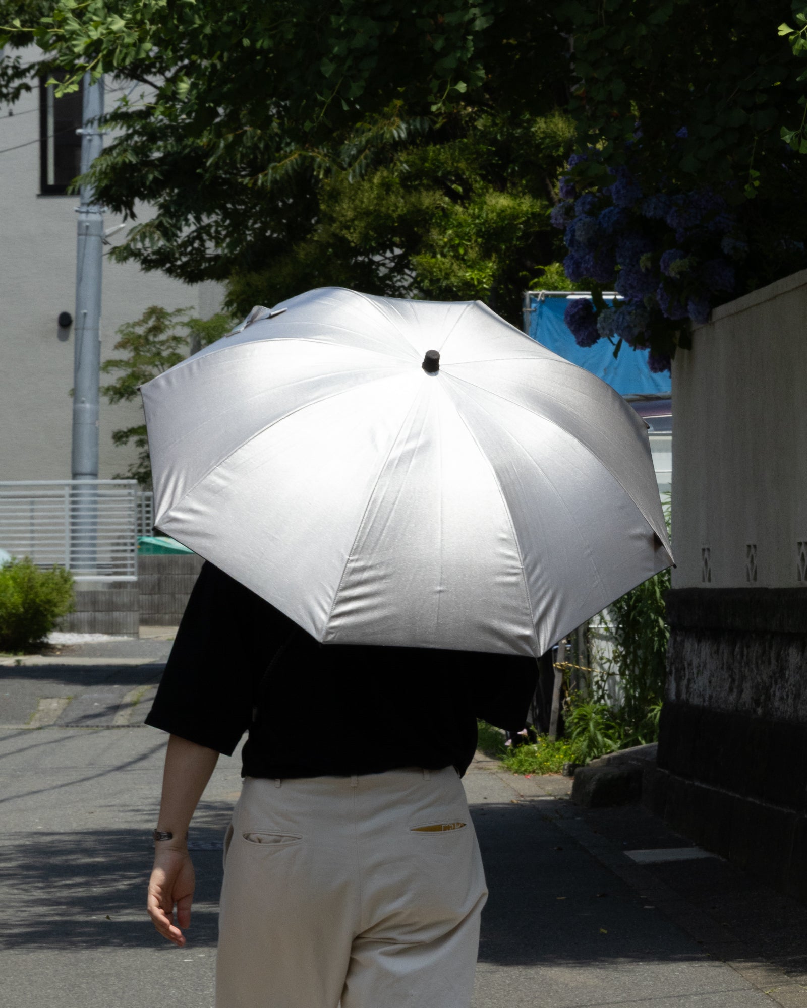 EuroSCHIRM SWING LITEFLEX UMBRELLA - SILVER UV - A'r139 Kamakura
