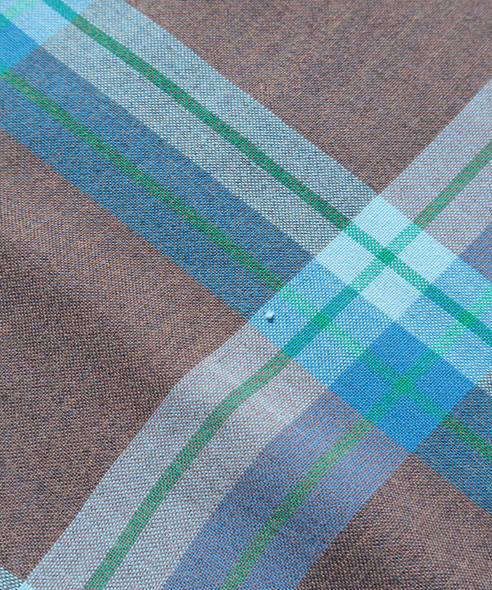 1960-70's BRENT OPEN COLLAR SHIRT VISCOSE RAYON