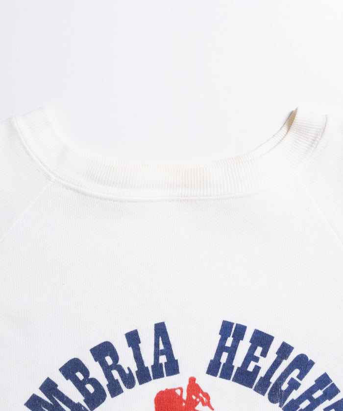 1960's CREW NECK SWEATSHIRT CAMBRIA HEIGHTS HIGHLANDERS - A'r139 Kamakura