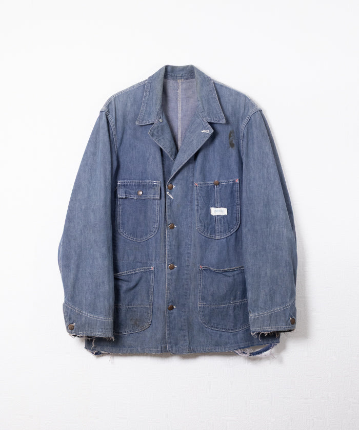 1960's POWRHOUSE WORK JACKET COVERALL - A'r139 Kamakura