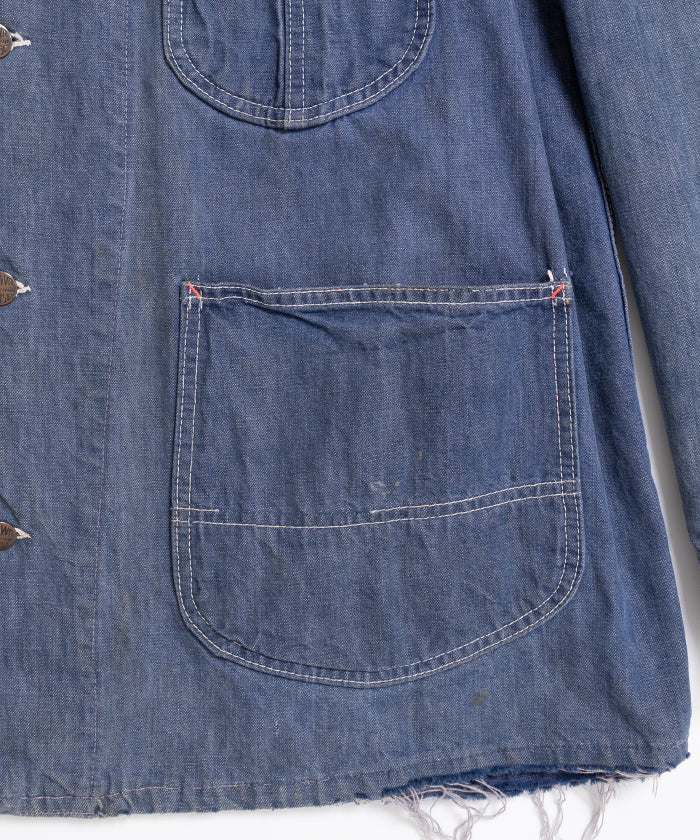 1960's POWRHOUSE WORK JACKET COVERALL - A'r139 Kamakura