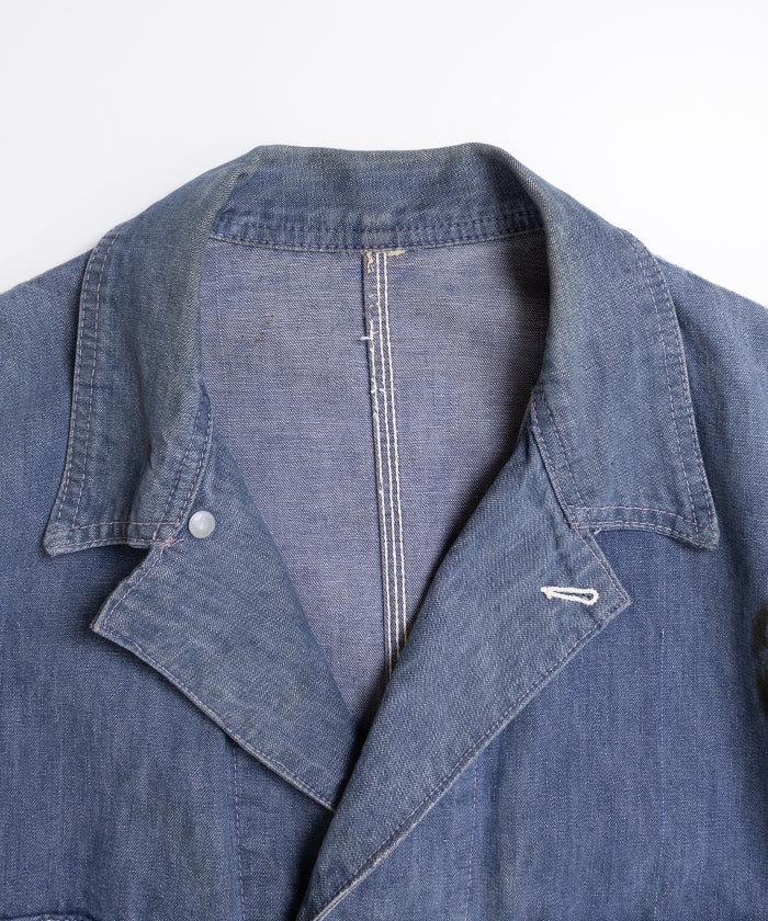1960's POWRHOUSE WORK JACKET COVERALL - A'r139 Kamakura