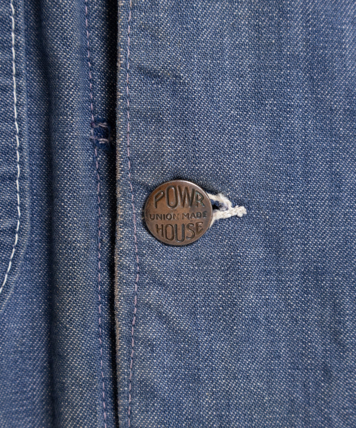 1960's POWRHOUSE WORK JACKET COVERALL - A'r139 Kamakura