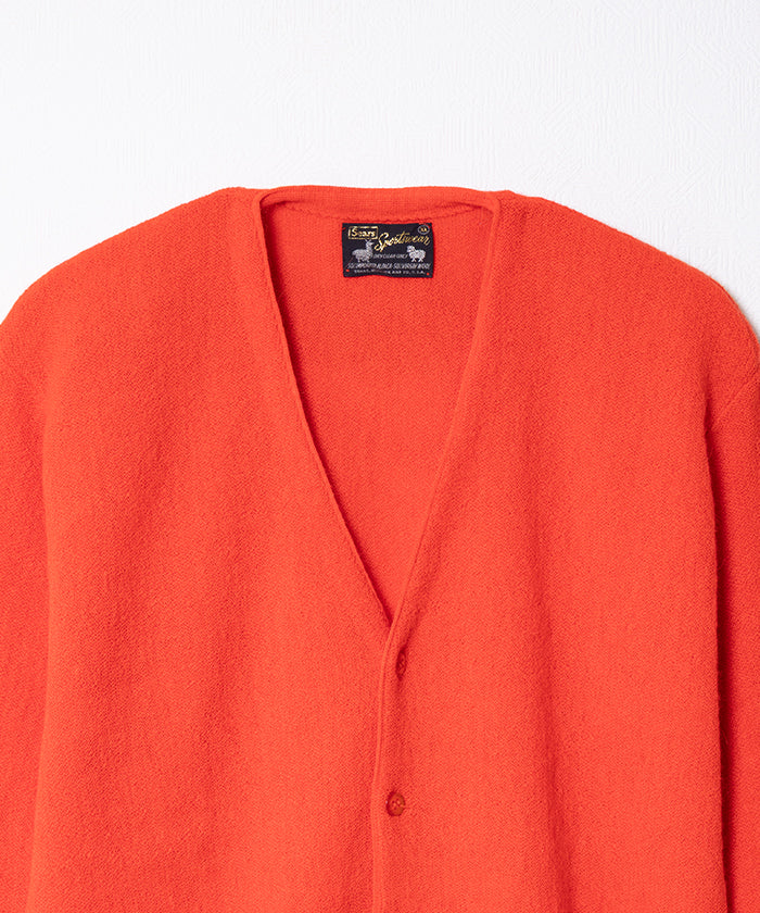1960's SEARS SPORTSWEAR ALPACA WOOL CARDIGAN