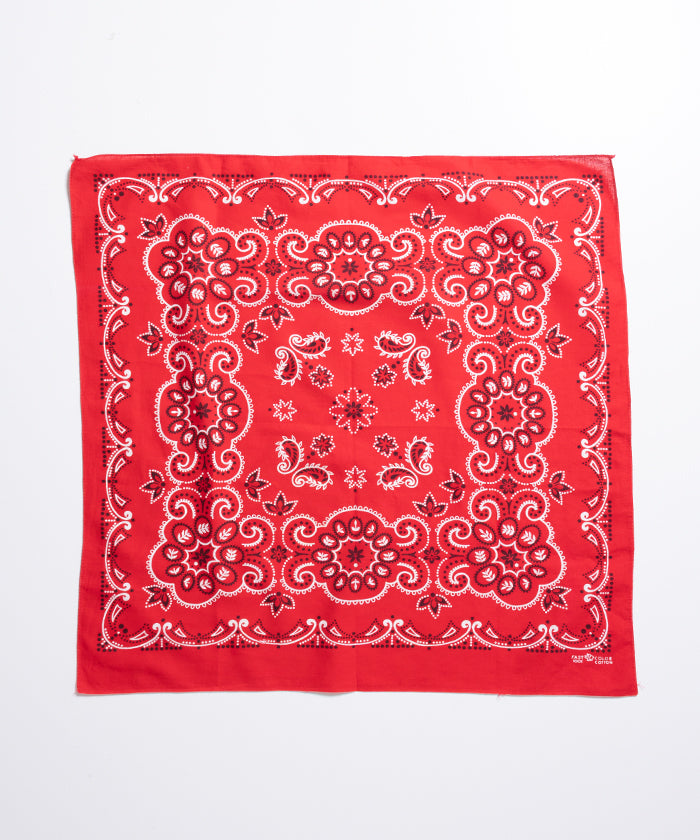 1960’s USA BANDANA RN13980 ELEPHANT BRAND - RED 1