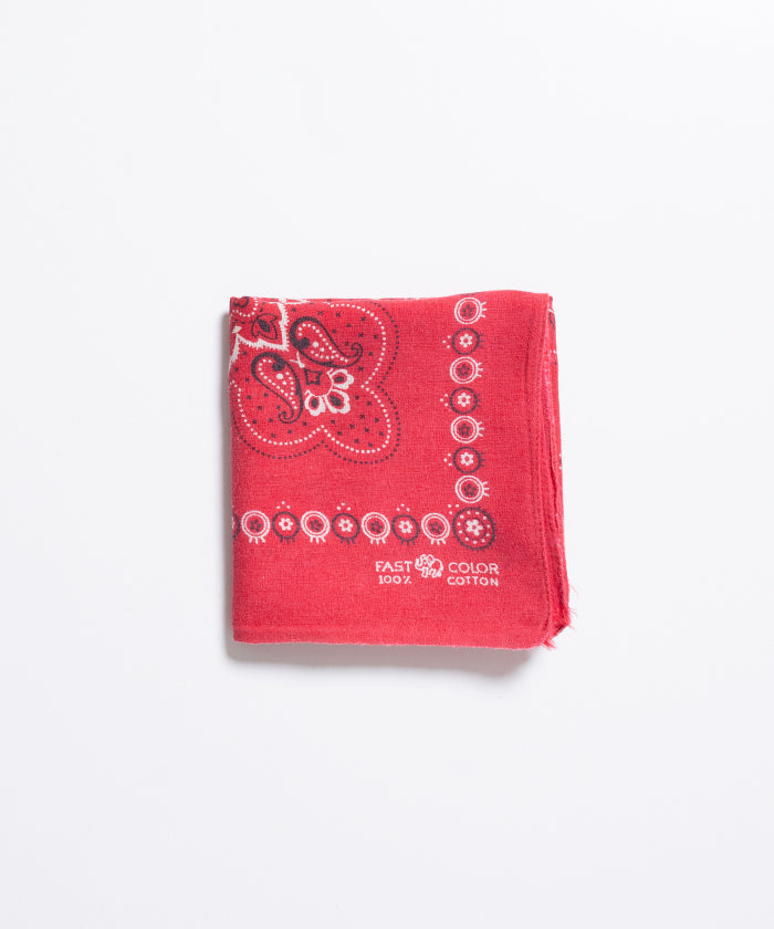 1960’s USA BANDANA RN13980 ELEPHANT BRAND - RED 2