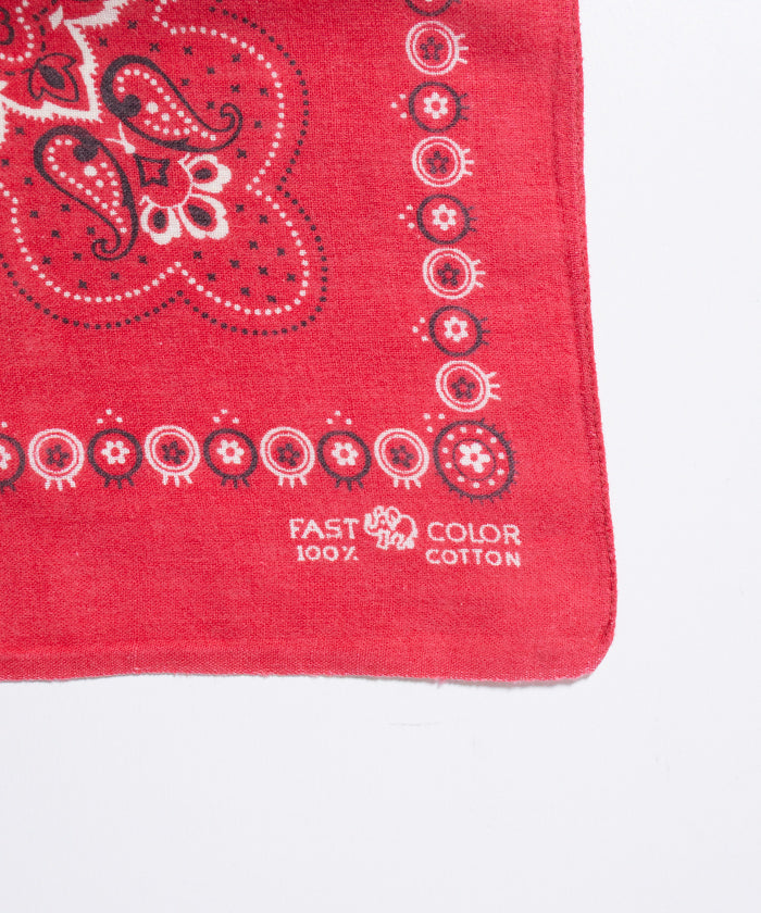 1960’s USA BANDANA RN13980 ELEPHANT BRAND - RED 2