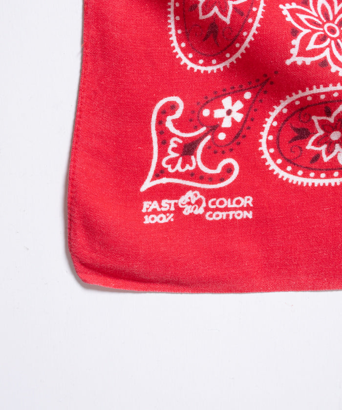 1960’s USA BANDANA RN13980 ELEPHANT BRAND - RED 3