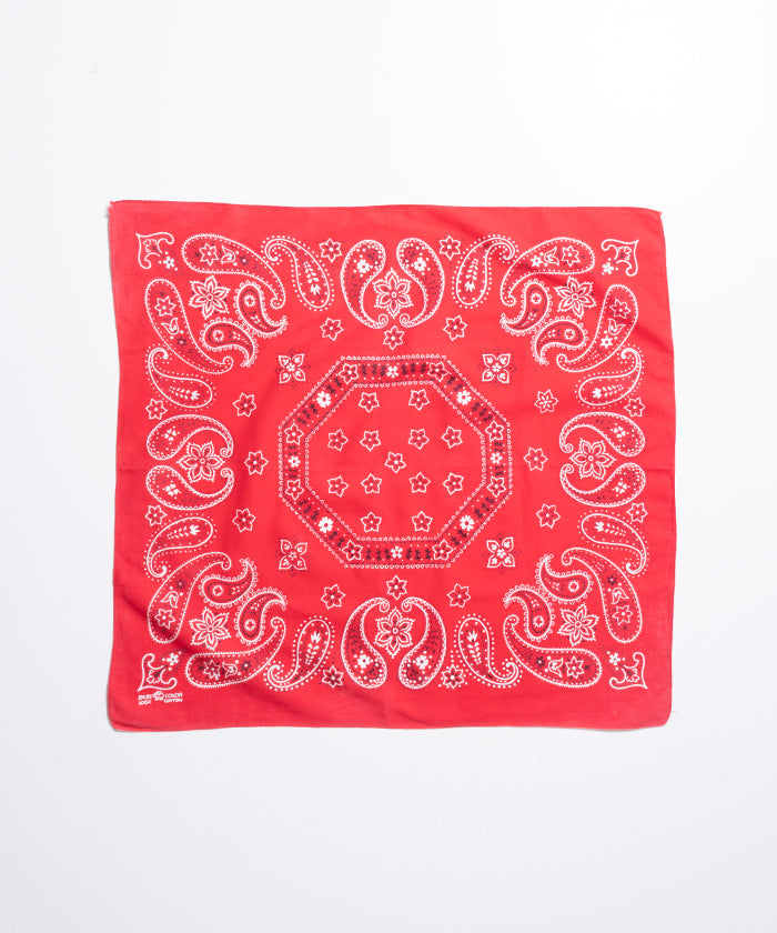 1960’s USA BANDANA RN13980 ELEPHANT BRAND - RED 3