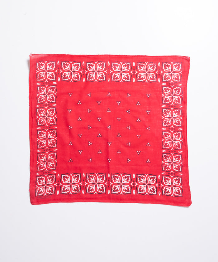 1960’s USA BANDANA RN14193 CLOVER - RED
