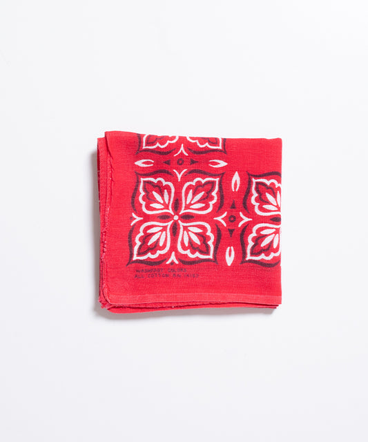 1960’s USA BANDANA RN14193 CLOVER - RED