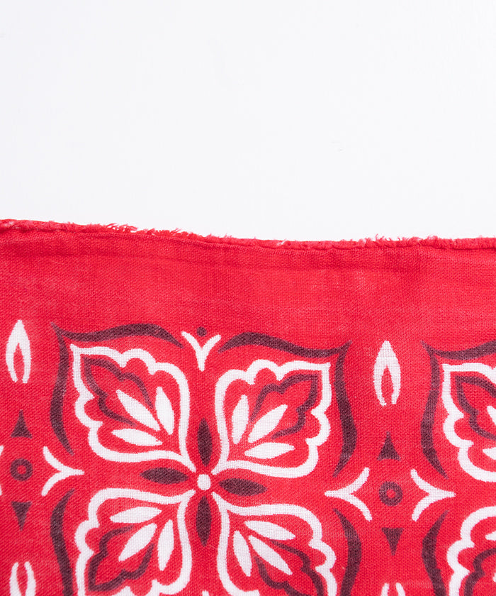 1960’s USA BANDANA RN14193 CLOVER - RED