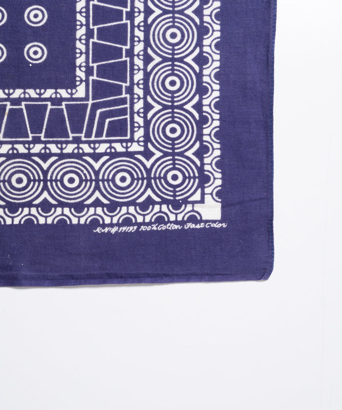 1960’s USA BANDANA RN14193  - NAVY