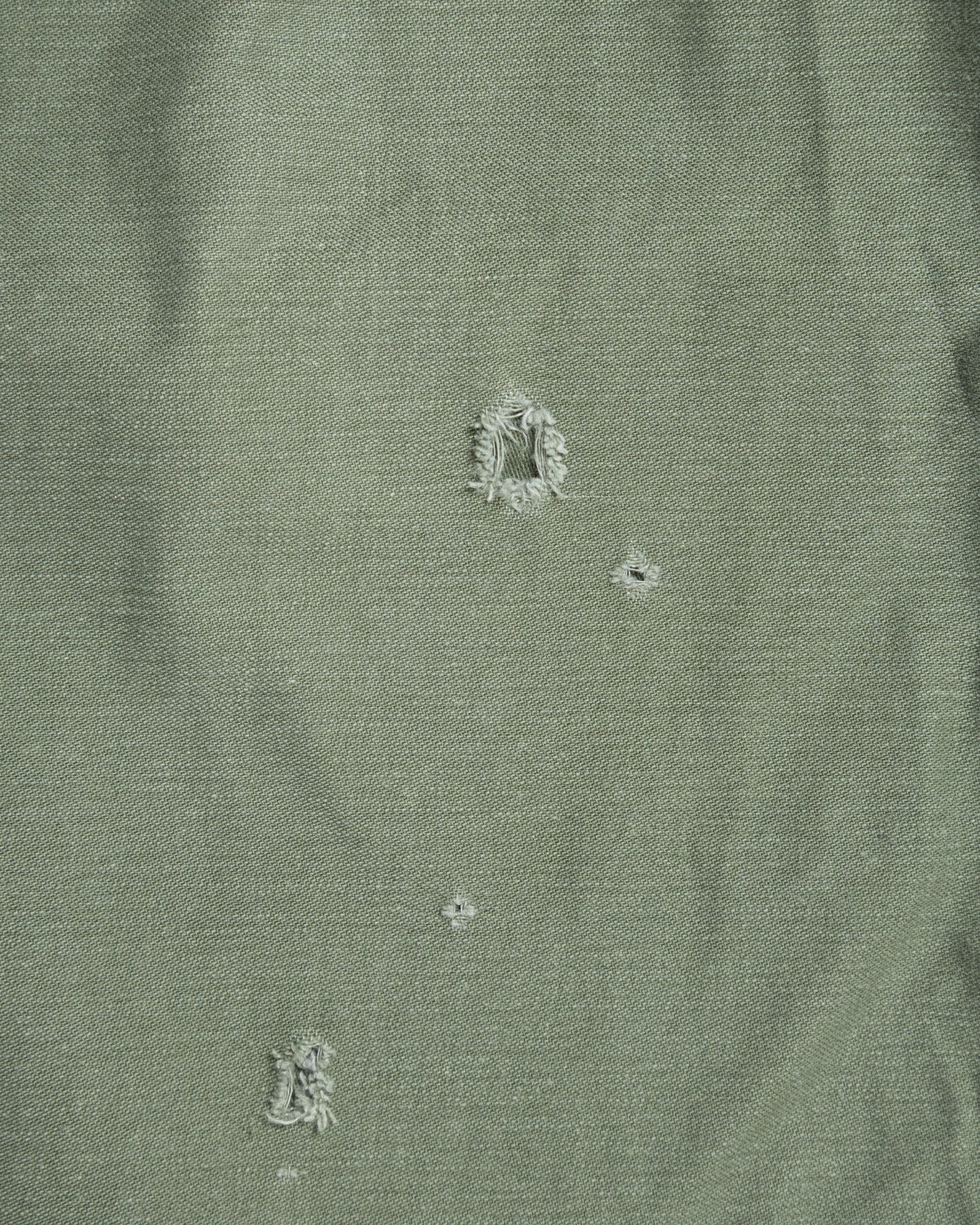 1960's US ARMY UTILITY BAKER PANTS WITH SIDE BUTTON ADJUSTER