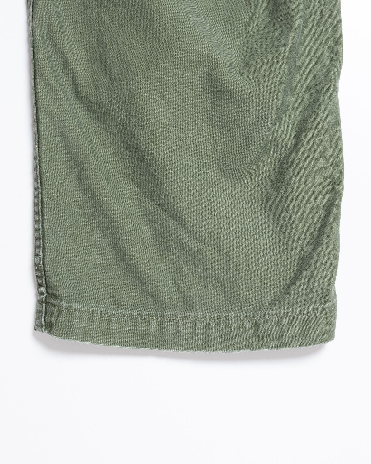 1960's US ARMY UTILITY BAKER PANTS WITH SIDE BUTTON ADJUSTER