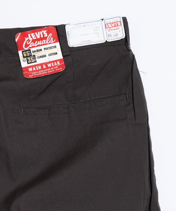 【LEVI'S】1960's LEVI’S CASUALS BIG“E” TROUSERS / リーバイス カジュアルズ ビッグE トラウザーズ デッドストック レア 古着 ヴィンテージ ビンテージ 通販 オンラインショップ