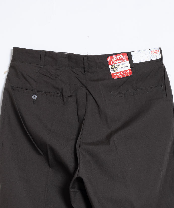 【LEVI'S】1960's LEVI’S CASUALS BIG“E” TROUSERS / リーバイス カジュアルズ ビッグE トラウザーズ デッドストック レア 古着 ヴィンテージ ビンテージ 通販 オンラインショップ