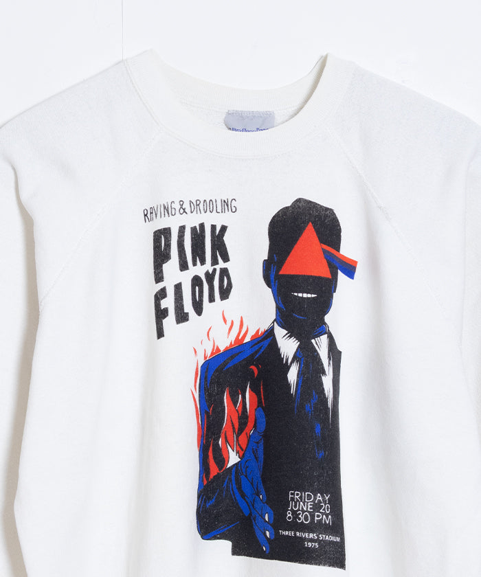 1970's CREW NECK SWEATSHIRT PINK FLOYD RAVING AND DROOLING / ヴィンテージ クルーネック スウェット ピンクフロイド バンド 古着 オンラインショップ 通販 