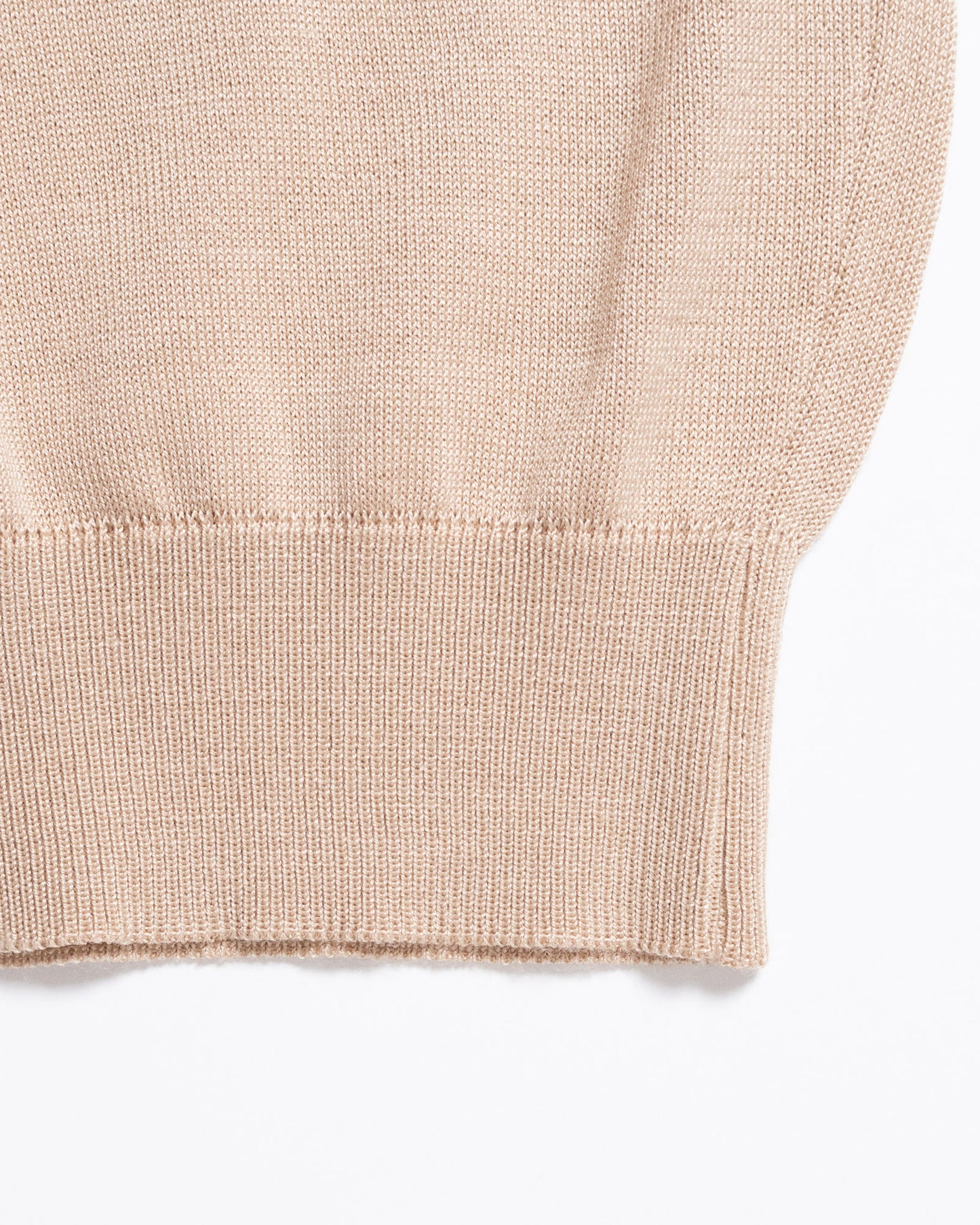 1970's GUY DE BERAC S/S POLO SHIRT DEADSTOCK - BEIGE