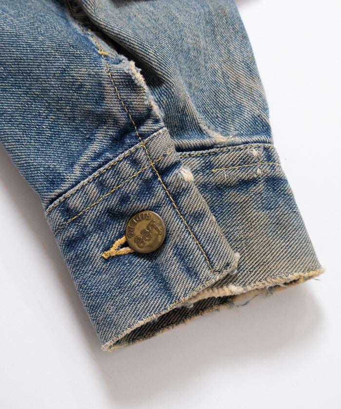 1970's Lee 101-J DENIM JACKET - 38 LONG - A'r139 Kamakura