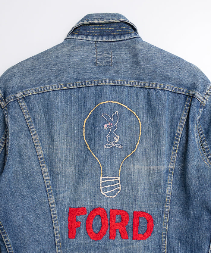 1970's Lee 101-J DENIM JACKET - 38 LONG - A'r139 Kamakura