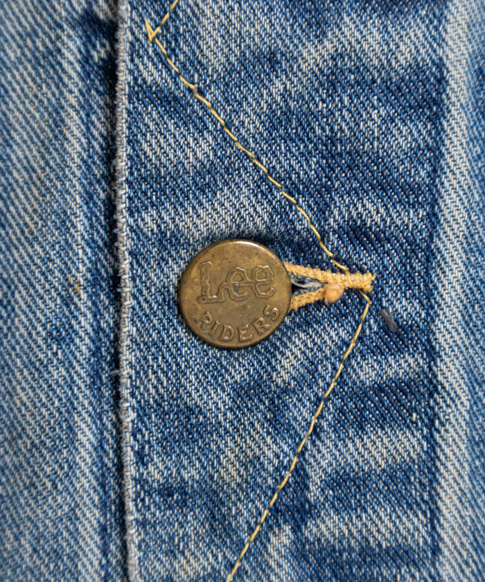 1970's Lee 101-J DENIM JACKET - 38 LONG - A'r139 Kamakura