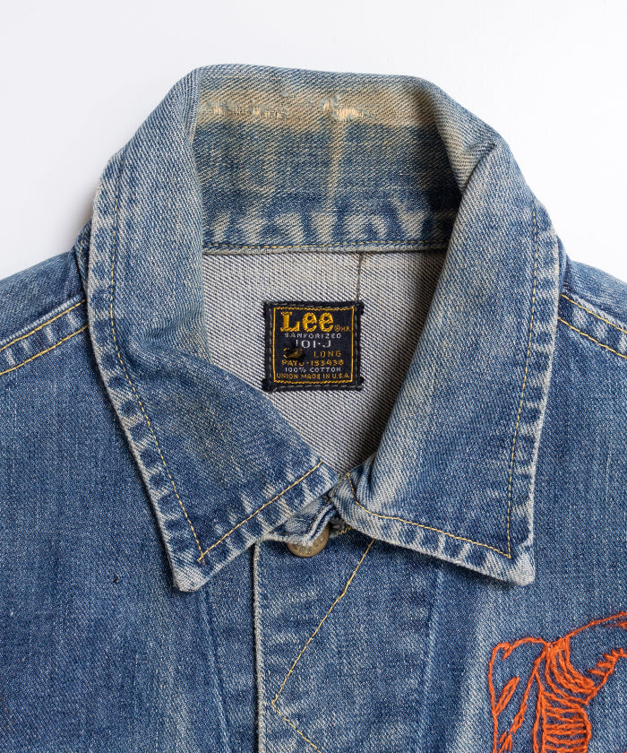 1970's Lee 101-J DENIM JACKET - 38 LONG - A'r139 Kamakura