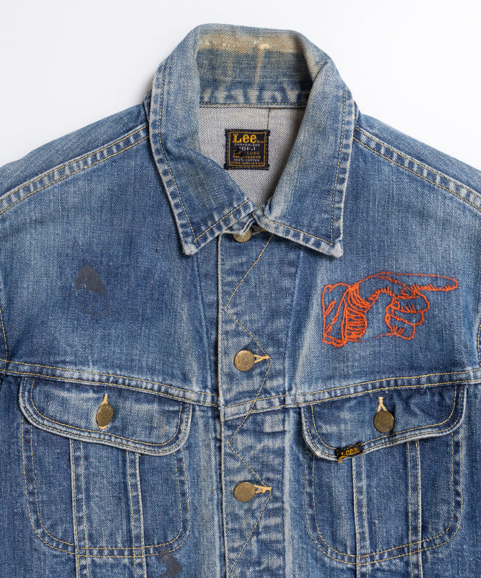 1970's Lee 101-J DENIM JACKET - 38 LONG - A'r139 Kamakura