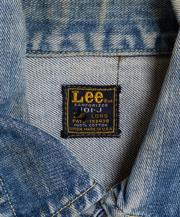 1970's Lee 101-J DENIM JACKET - 38 LONG - A'r139 Kamakura