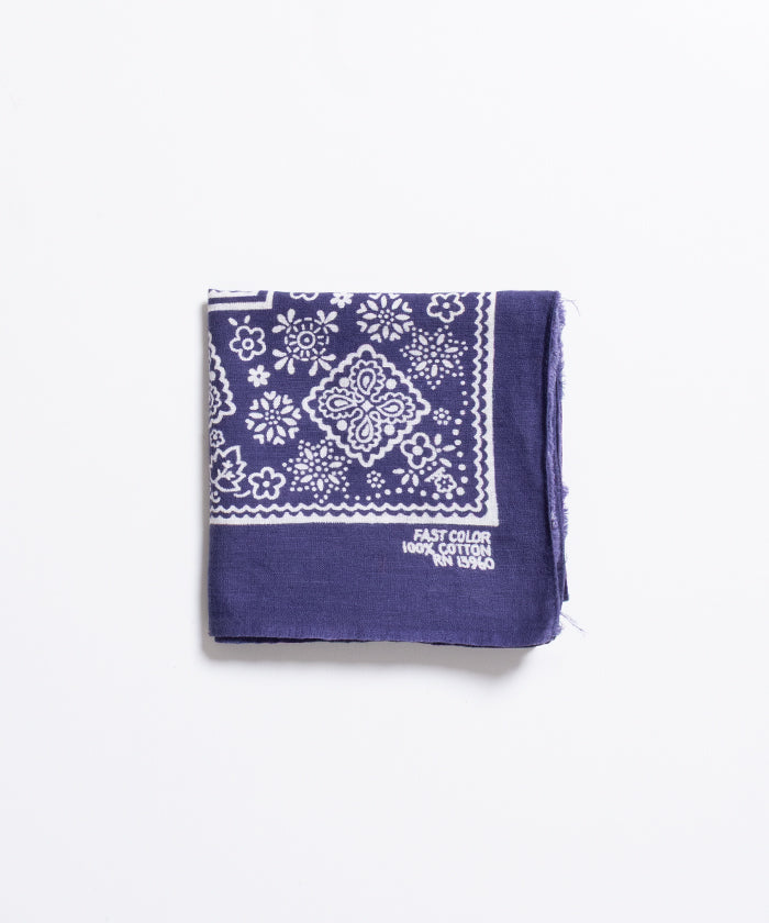 1960’s USA BANDANA RN13960 COOKIE - NAVY