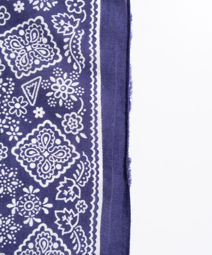 1960’s USA BANDANA RN13960 COOKIE - NAVY