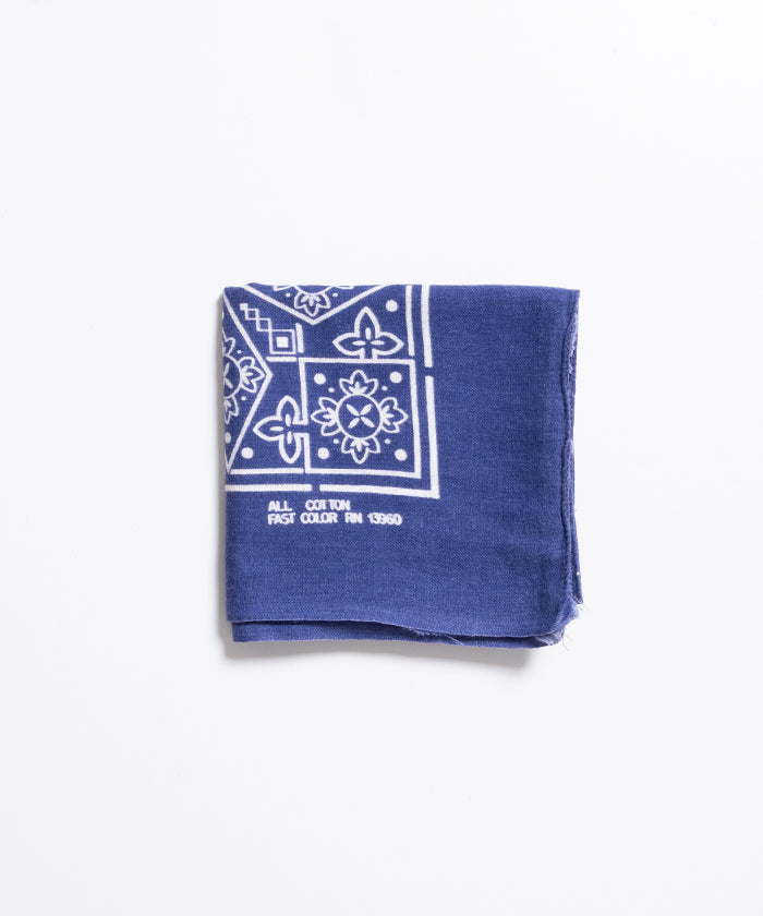 1970’s USA BANDANA RN13960 - NAVY 2
