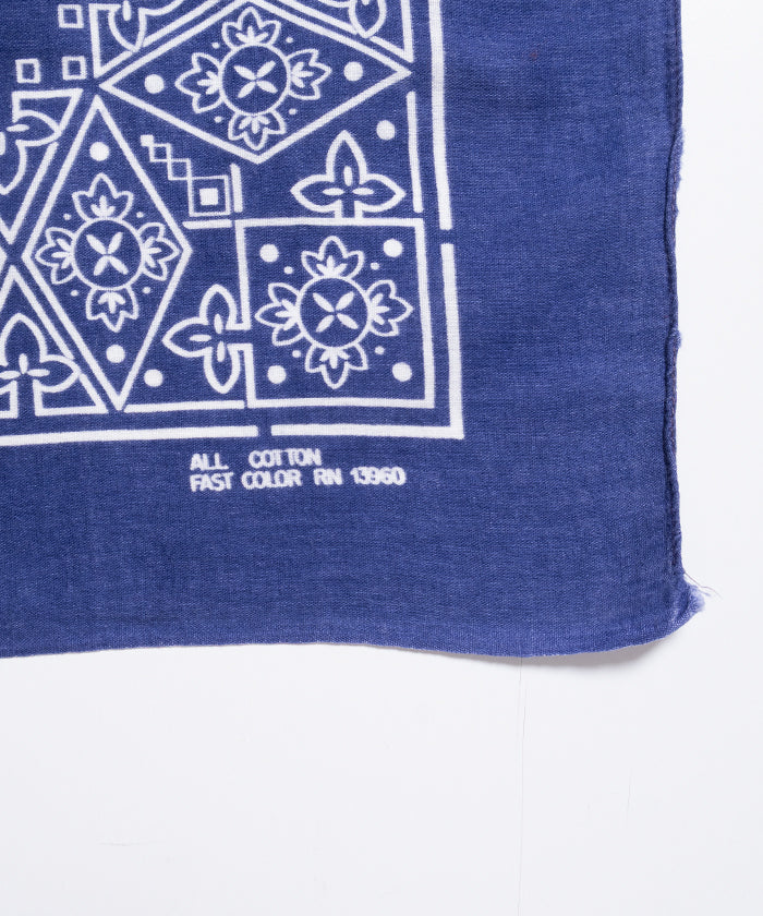 1970’s USA BANDANA RN13960 - NAVY 2