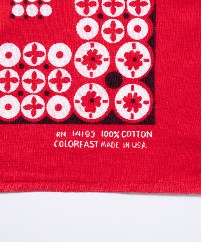 1970’s USA BANDANA RN14193 - RED