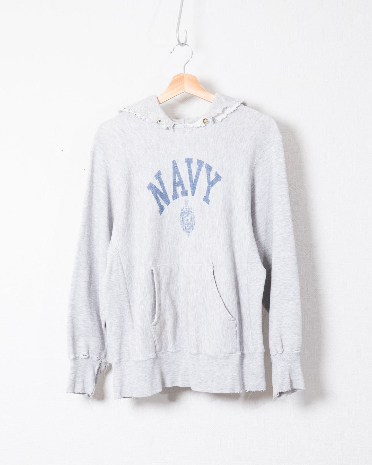 1980's CHAMPION REVERSE WEAVE HOODIE MADE IN USA US NAVAL ACADEMY