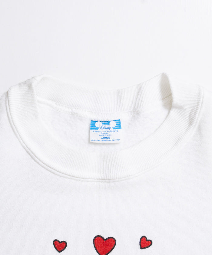 1980's WALT DISNEY CREW NECK SWEATSHIRT MINNIE MOUSE - A'r139 Kamakura