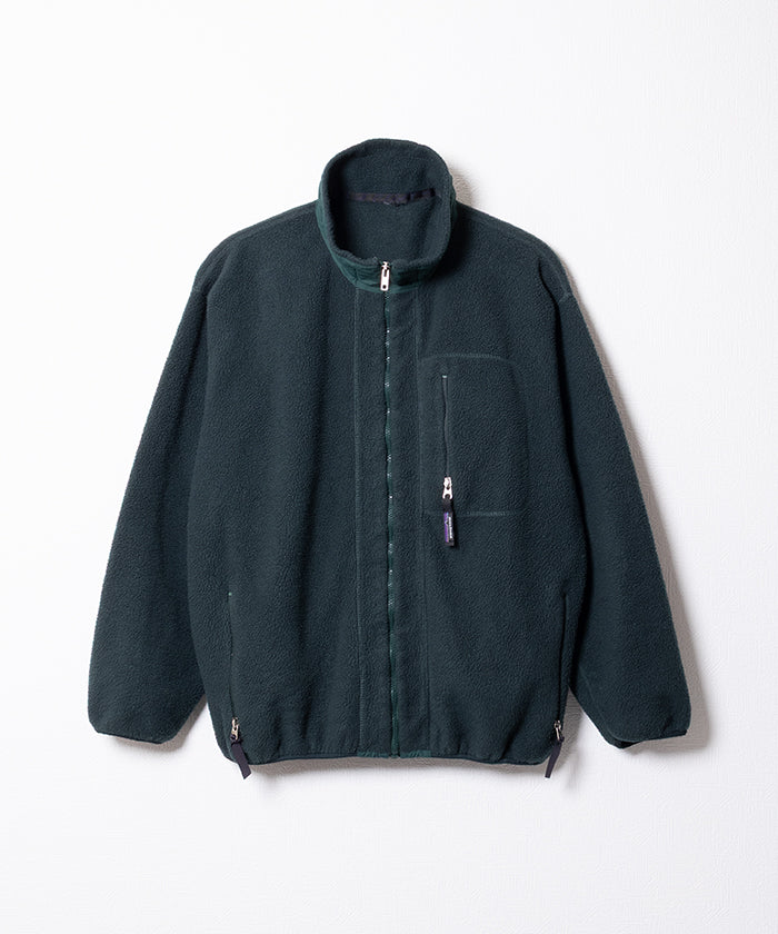 1990's PATAGONIA SYNCHILA FLEECE JACKET MADE IN USA / パタゴニア シンチラ フリース ジャケット アメリカ製 古着 ヴィンテージ ビンテージ ハンターグリーン ダークグリーン Lサイズ XLサイズ オンラインショップ 通販