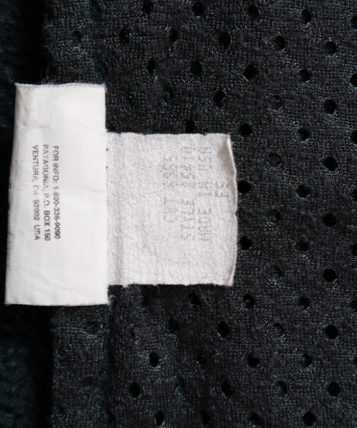 1990's PATAGONIA SYNCHILA FLEECE JACKET MADE IN USA / パタゴニア シンチラ フリース ジャケット アメリカ製 古着 ヴィンテージ ビンテージ ハンターグリーン ダークグリーン Lサイズ XLサイズ オンラインショップ 通販