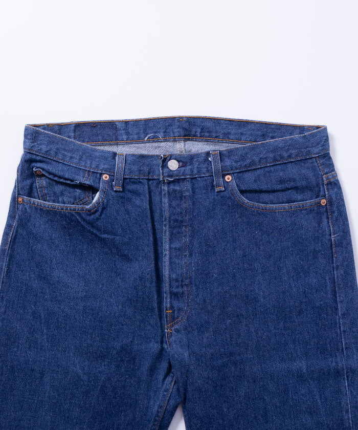 1990’s Levi's 501 INDIGO DENIM MADE IN USA - W38 L34 / リーバイス501 インディゴデニム アメリカ製