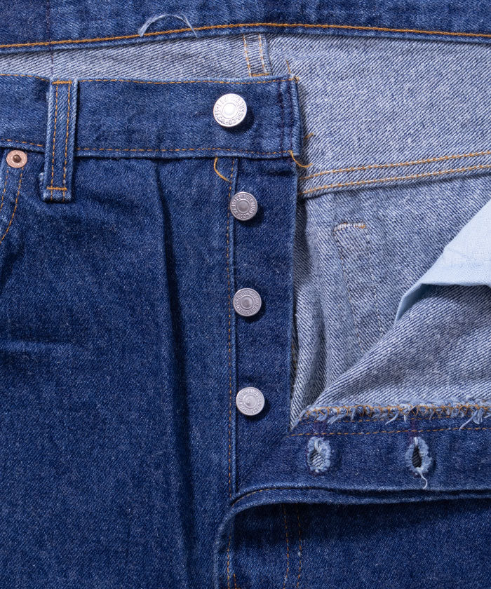 1990’s Levi's 501 INDIGO DENIM MADE IN USA - W38 L34 / リーバイス501 インディゴデニム アメリカ製