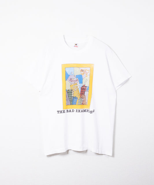 1990's FRUIT OF THE LOOM TEE THE BAD EXSAMPLES TOUR 1991 - A'r139 Kamakura