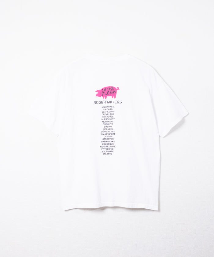 1990's TULTEX TEE PINK FLOYD ROGER WATERS IN THE FLESH - A'r139 Kamakura