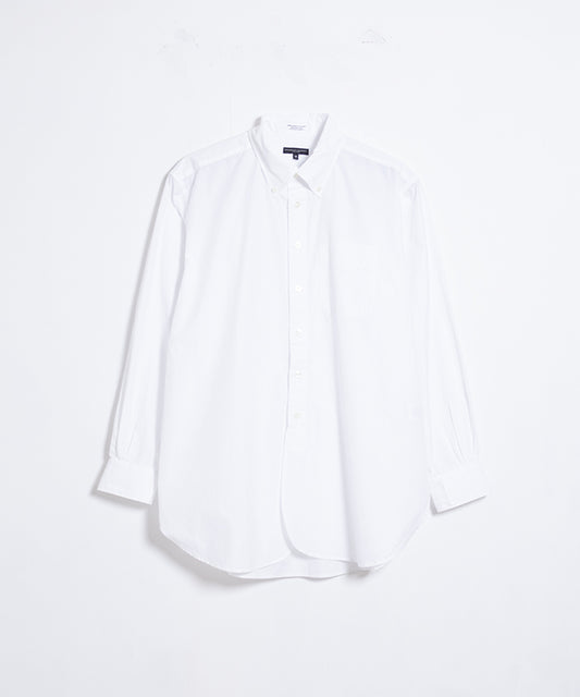 【ENGINEERED GARMENTS】19 CENTURY BD SHIRT 100'S 2PLY BROAD CLOTH - WHITE / エンジニアドガーメンツ ボタンダウンシャツ アメリカ製 2025AW 2025秋冬 正規取扱店 神奈川 鎌倉 オンラインショップ 通販